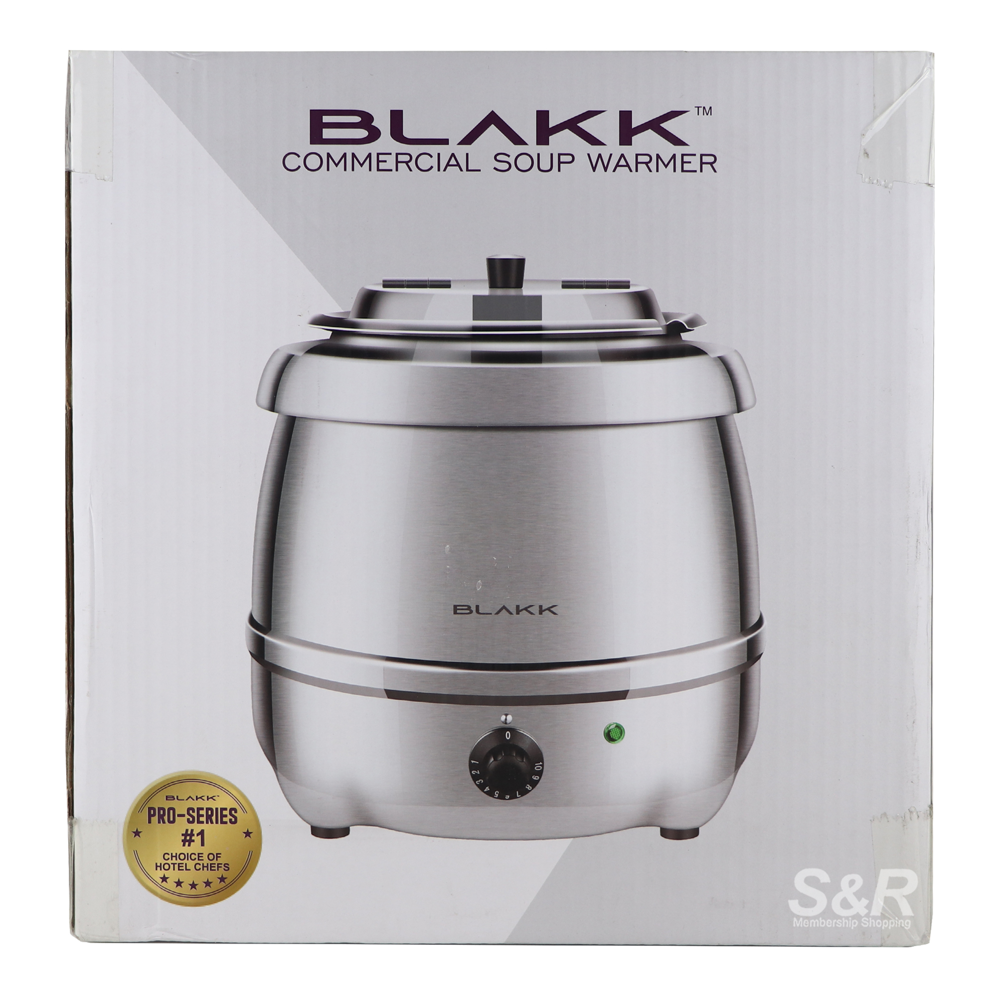 Blakk Commercial Soup Warmer KGSWSS